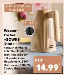 Kaufland Wasserkocher SOWKS 3100 Angebot