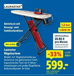 Lidl Laurastar Bügelsystem Angebot
