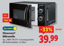 Lidl SILVERCREST Mikrowelle Angebot