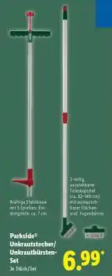 Lidl PARKSIDE Unkrautstecher/Unkrautbürsten-Set Angebot