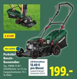 Lidl PARKSIDE Benzin-Rasenmäher Angebot