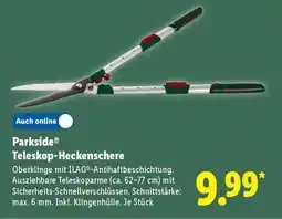 Lidl PARKSIDE Teleskop-Heckenschere Angebot