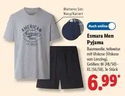 Lidl Esmara Men Pyjama Angebot