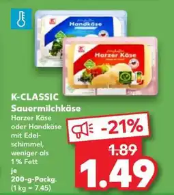 Kaufland K-CLASSIC Sauermilchkäse Angebot
