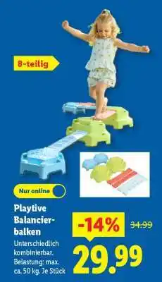 Lidl Playtive Balancierbalken Angebot