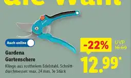 Lidl Gardena Gartenschere Angebot