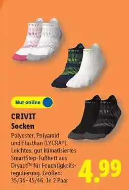 Lidl CRIVIT Socken Angebot