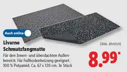 Lidl Livarno Schmutzfangmatte Angebot