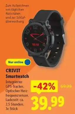 Lidl CRIVIT Smartwatch Angebot