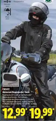 Lidl CRIVIT Motorrad-Regenjacke/-hose Angebot