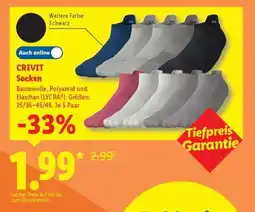 Lidl CRIVIT Socken Angebot