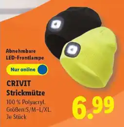 Lidl Crivit Strickmütze Angebot