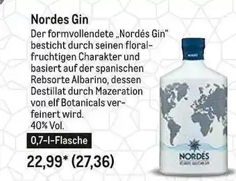 METRO Nordes Gin Angebot