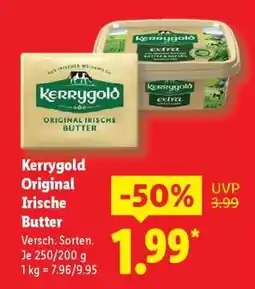 Lidl Kerrygold Original irische Butter Angebot