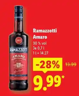Lidl Ramazzotti Amaro Angebot