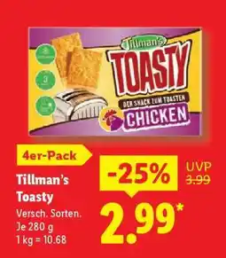 Lidl TILLMAN'S Toasty Angebot