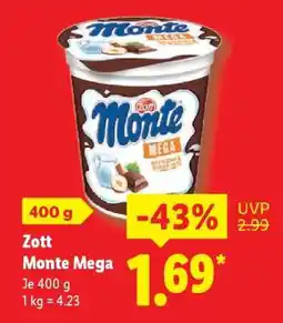 Lidl Zott Monte mega Angebot