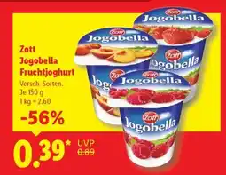 Lidl Zott Jogobella Fruchtjoghurt Angebot