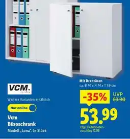 Lidl VCM Büroschrank Angebot