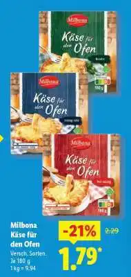 Lidl Milbona Käse für den Ofen Angebot