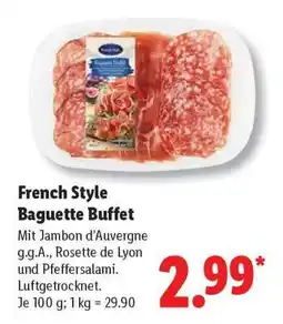 Lidl French Style Baguette Buffet Angebot
