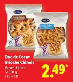 Lidl Duc de Coeur Brioche Chinois Angebot