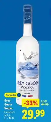 Lidl Grey Goose Vodka Angebot