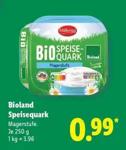 Lidl Bioland Speisequark Angebot