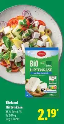 Lidl Bioland Hirtenkäse Angebot