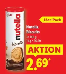 Lidl Nutella Biscuits Angebot
