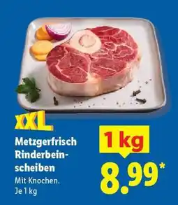 Lidl Metzgerfrisch RinderBeinscheiben Angebot