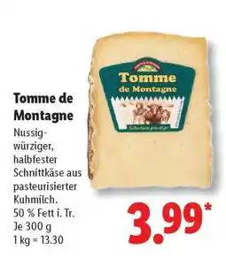 Lidl Tomme de Montagne Angebot