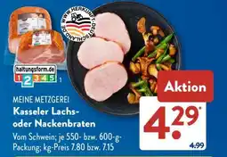 Aldi Süd Kasseler Lachs- oder Nackenbraten Angebot