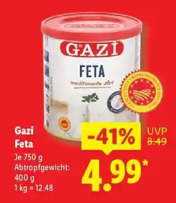 Lidl Gazi Feta Angebot