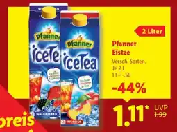 Lidl Pfanner Eistee Angebot