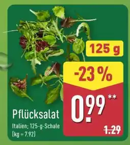 Aldi Nord Pflücksalat Angebot