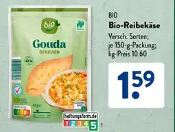 Aldi Süd Bio-Reibekäse Angebot