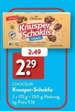 Aldi Süd Knusper-Schoklis Angebot