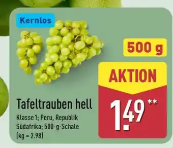 Tafeltrauben hell