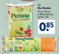 Aldi Süd Bio-Nudeln Angebot