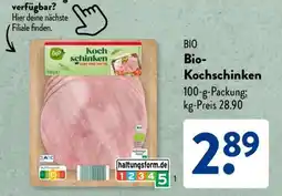 Aldi Süd Bio-Kochschinken Angebot