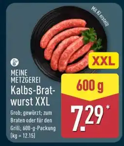 Aldi Nord MEINE METZGEREI Kalbs-Bratwurst XXL Angebot