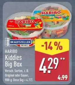 Aldi Nord HARIBO Kiddies- Big-Box Angebot