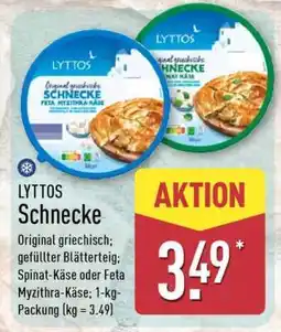 Aldi Nord LYTTOS Schnecke Angebot