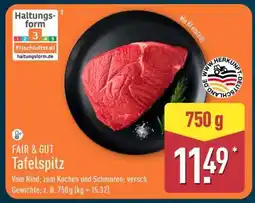 Aldi Nord FAIR & GUT Tafelspitz Angebot