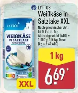 Aldi Nord LYTTOS Weißkäse in Salzlake XXL Angebot
