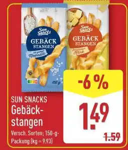 Aldi Nord SUN SNACKS Gebäckstangen Angebot