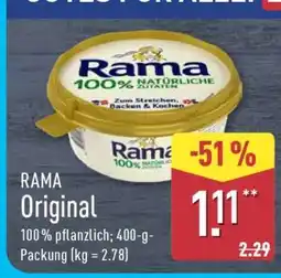 Aldi Nord Rama Original Angebot