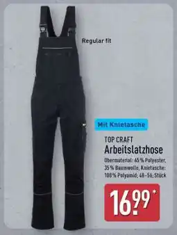 Aldi Nord TOP CRAFT Arbeitshose Angebot