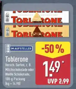 Aldi Nord Toblerone Angebot